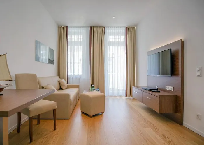 Strandvillen Binz - Appartement Mit 1 Schlafzimmer Und Balkon Sv-004